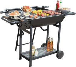 Deluxe - Lovo Premium - Charcoal Party Barbecue with Rotissier